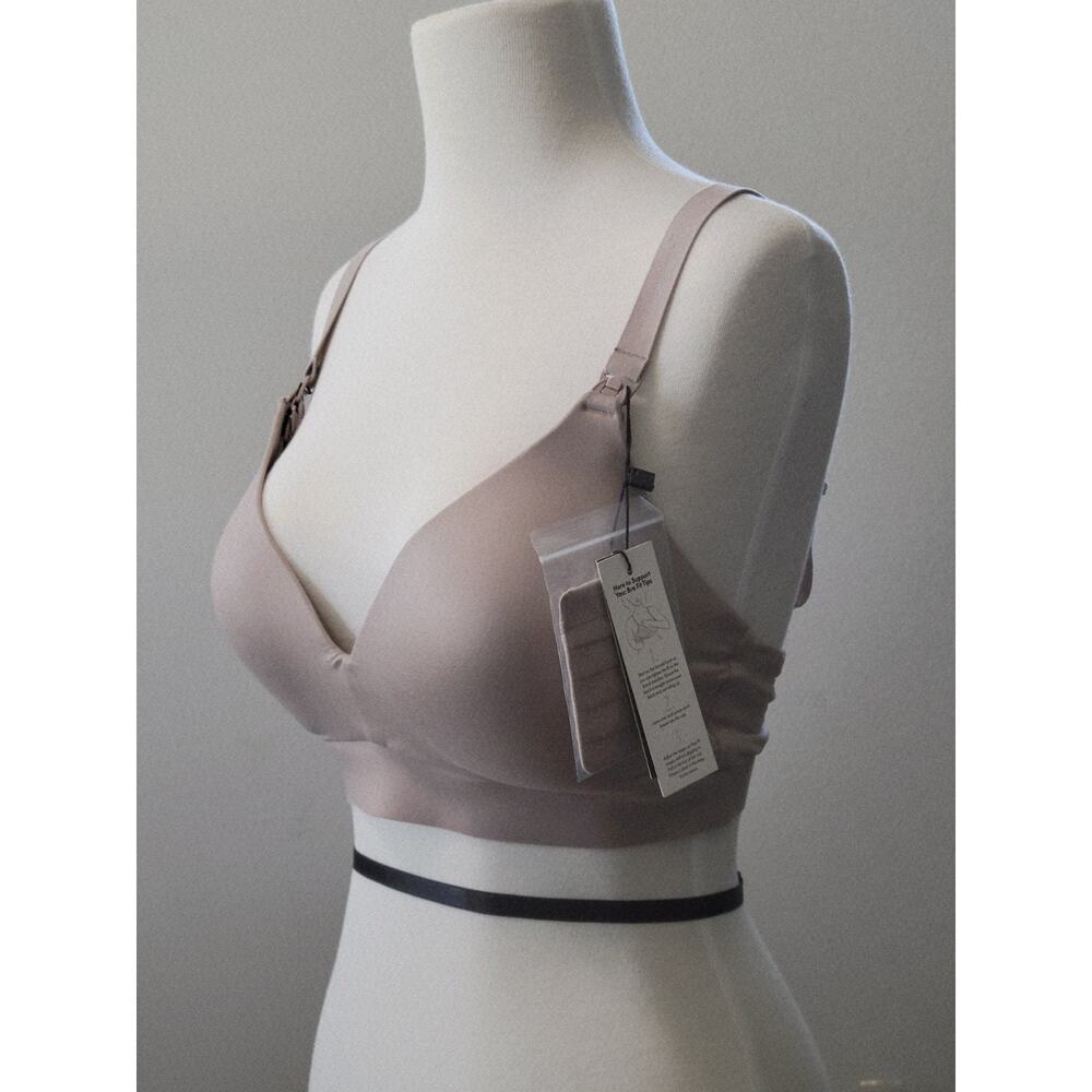 Kindred Bravely Sublime Hands Free Pumping Nursing Bra Size XL Lilac Stone - Picture 4 of 13